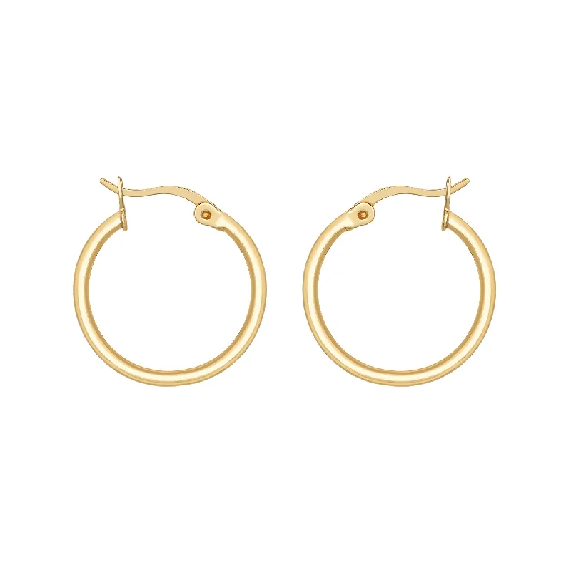 Ladies flower-shaped earrings-Alpha Hoops