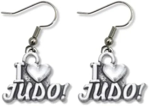 Ladies diamond earrings for women-Judo Earrings