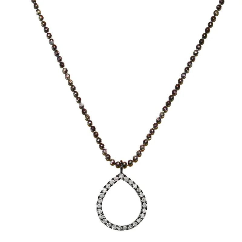 Ladies trendy gold necklace-Chloe Necklace Silver