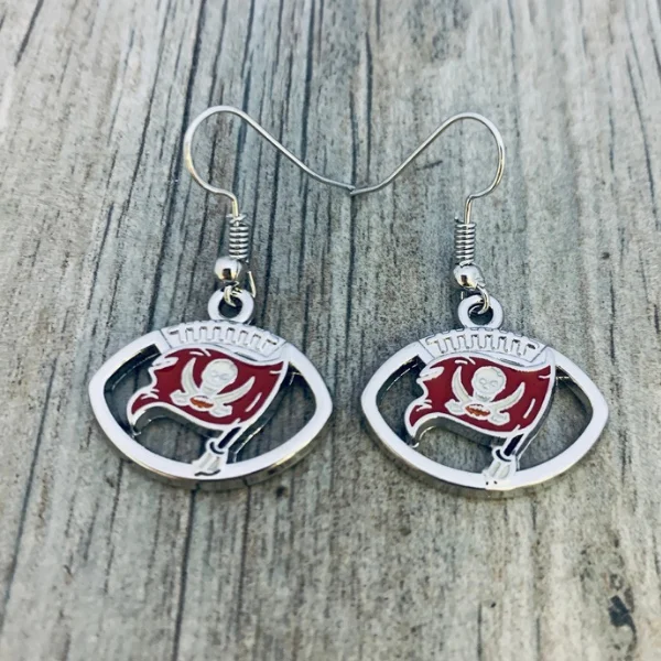 Ladies vintage gold earrings-Tampa Bay Buccaneers Earrings