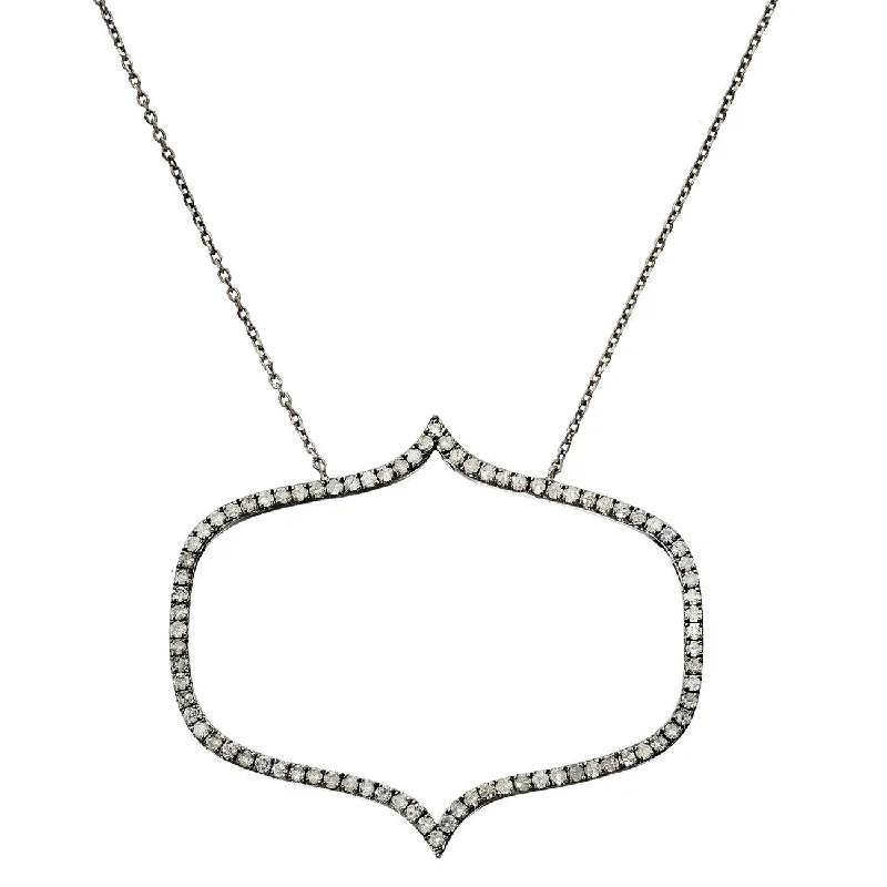 Ladies birthstone necklace-Isla Silver Necklace