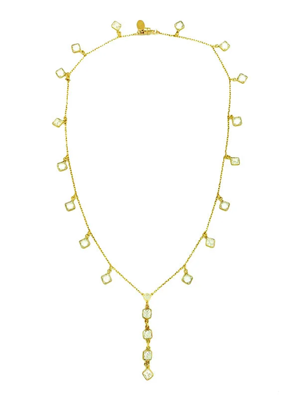 Ladies casual gold necklace-Clio Necklace