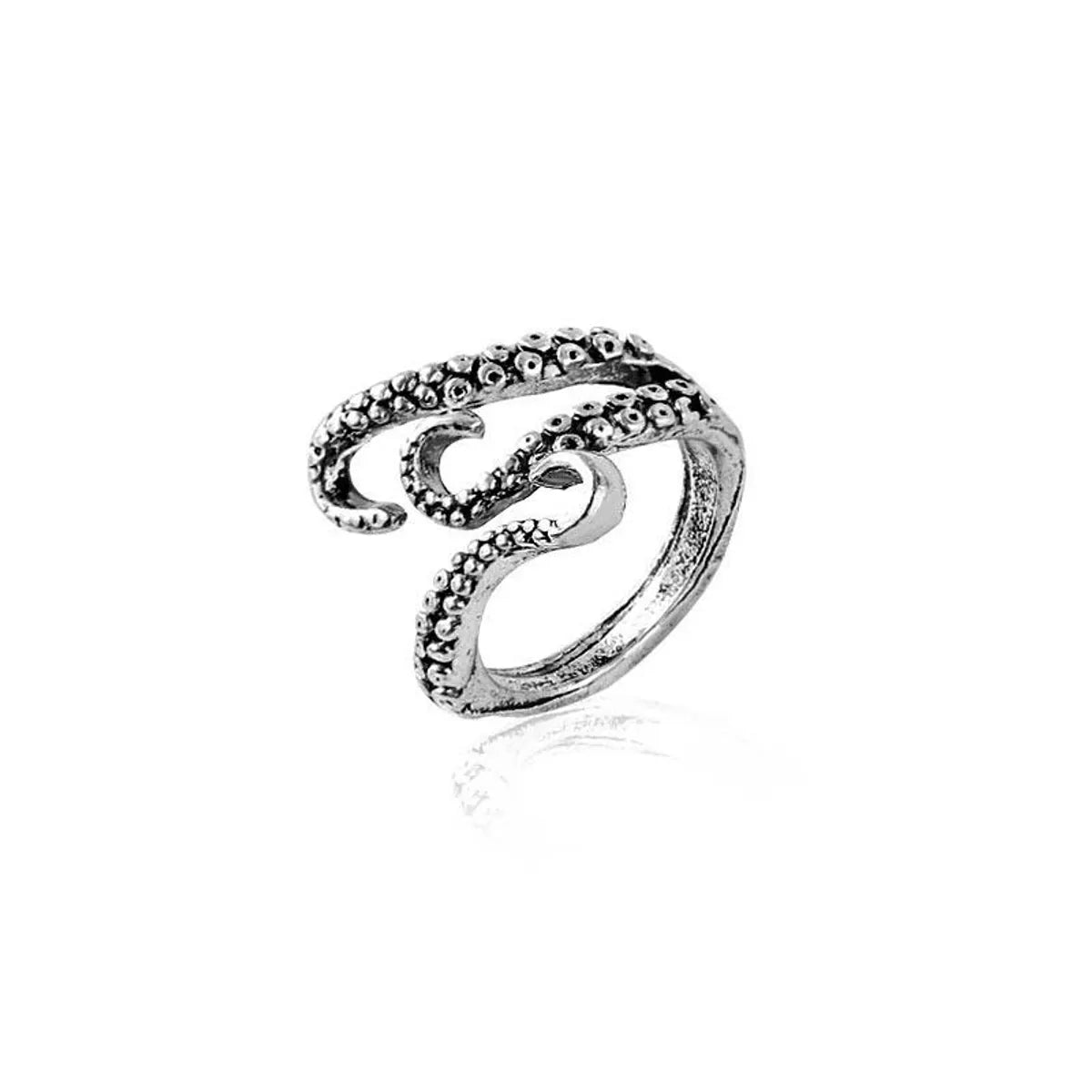 Ladies vintage ring-New Fashion Retro Octopus Ring Alloy Joint Ring Wholesale