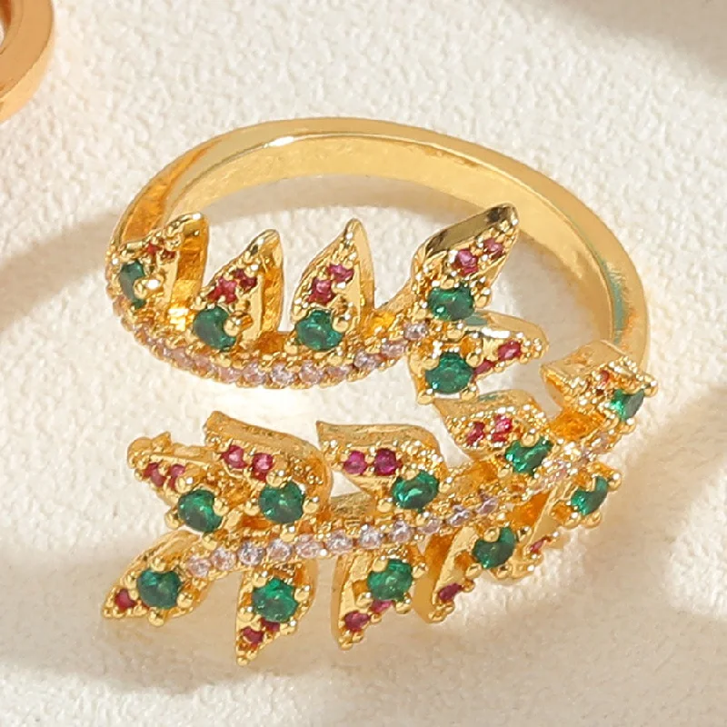 Color Zircon Ring