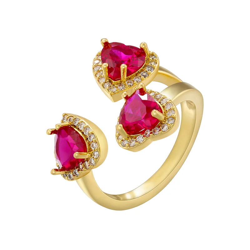 Gold Rose Red Diamond