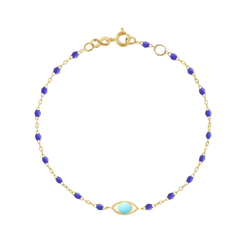 Ladies silver bracelet-Gigi Clozeau | Classic Gigi Eye Bracelet, Bleuet