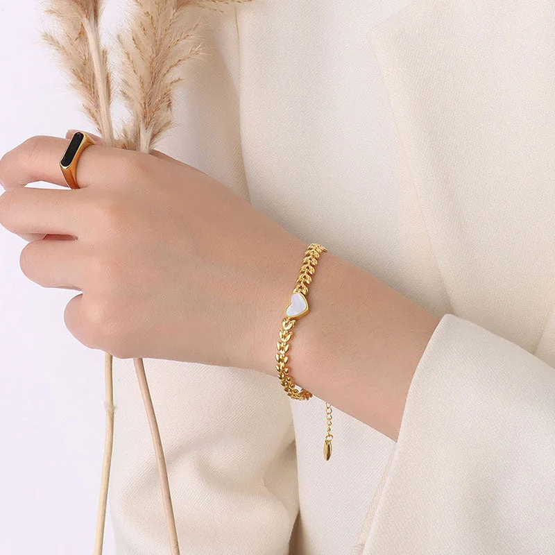 E283-Gold Bracelet 15 + 5cm