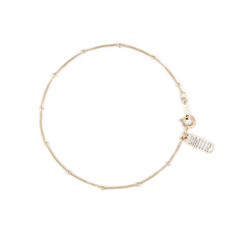 Ladies gold bracelet-Gossamer Bracelet