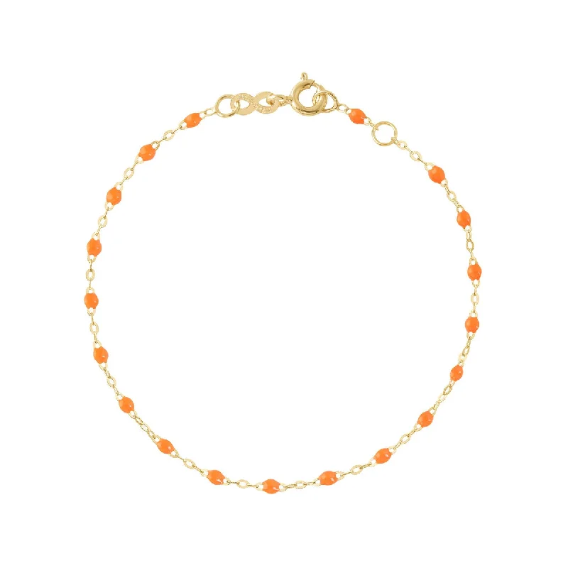 Ladies pearl and diamond bracelet-Gigi Clozeau | Classic Gigi Bracelet, Orange